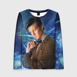 Лонгслив женский 11th Doctor Who, цвет: 3D-принт