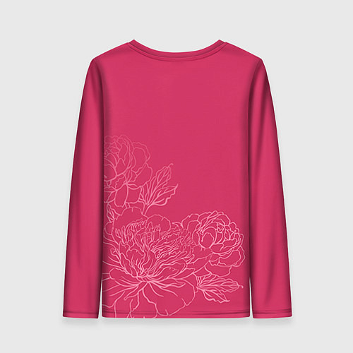 Женский лонгслив Её величество Ксюша / 3D-принт – фото 2