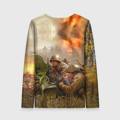 Женский лонгслив День победы / 3D-принт – фото 2