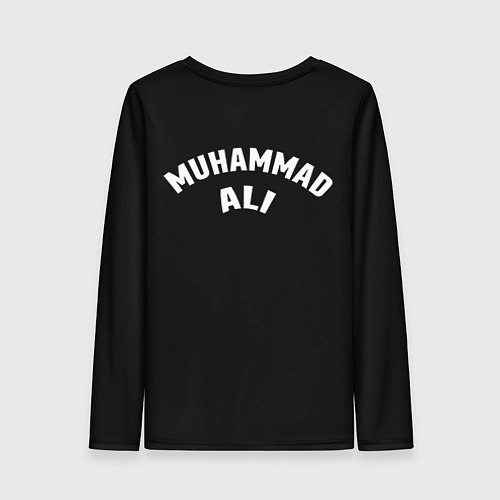 Женский лонгслив Muhammad Ali / 3D-принт – фото 2