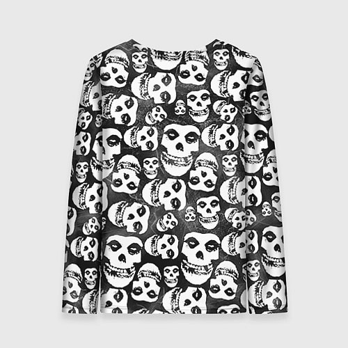 Женский лонгслив Misfits Pattern / 3D-принт – фото 2