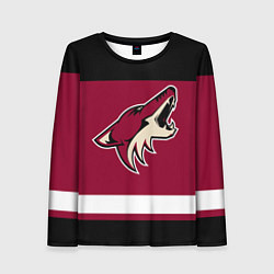 Лонгслив женский Arizona Coyotes, цвет: 3D-принт