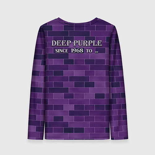 Женский лонгслив Deep Purple / 3D-принт – фото 2
