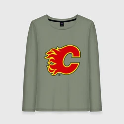 Женский лонгслив Calgary Flames