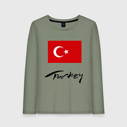 Женский лонгслив Turkey