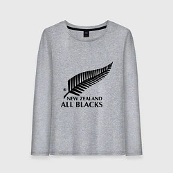 Женский лонгслив New Zeland: All blacks