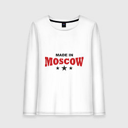Женский лонгслив Made in Moscow