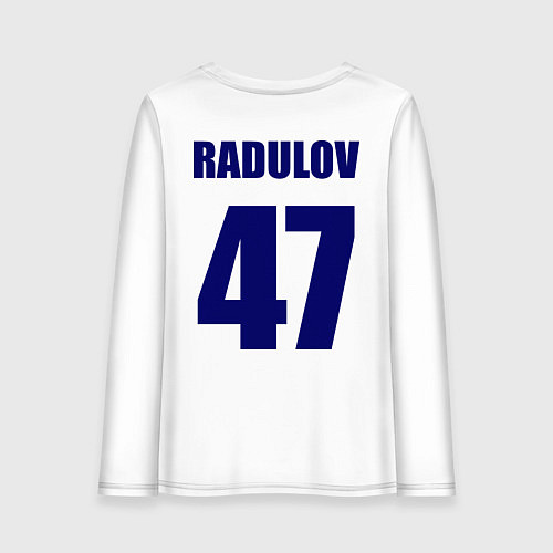 Женский лонгслив Nashville Predators: Radulov 47 / Белый – фото 2