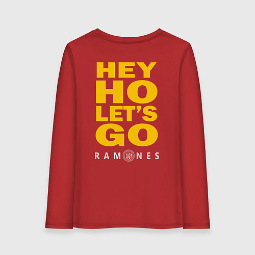 Женский лонгслив Ramones / Красный – фото 2
