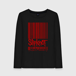 Лонгслив хлопковый женский Slipknot: barcode, цвет: черный