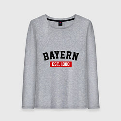 Женский лонгслив FC Bayern Est. 1900