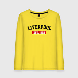 Женский лонгслив FC Liverpool Est. 1892