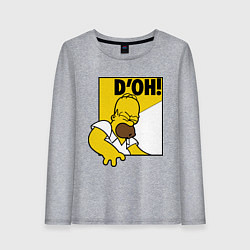 Женский лонгслив Homer D'OH!