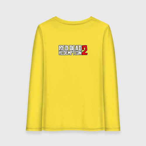 Женский лонгслив Red Dead Redemption 2 T-Shirt / Желтый – фото 2
