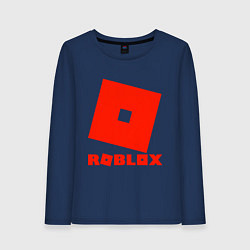 Женский лонгслив Roblox Logo