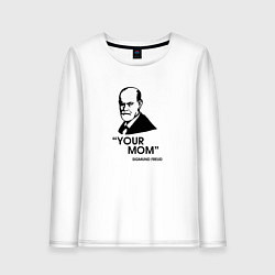 Женский лонгслив Your Mom