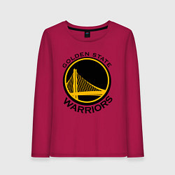 Лонгслив хлопковый женский GOLDEN STATE WARRIORS, цвет: маджента