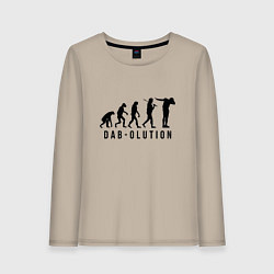 Женский лонгслив Dab - olution