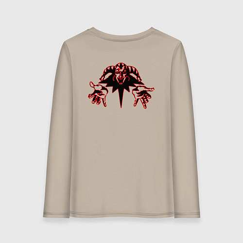 Женский лонгслив Король и шут спина КиШ Z / Миндальный – фото 2