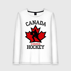 Женский лонгслив Canada Hockey