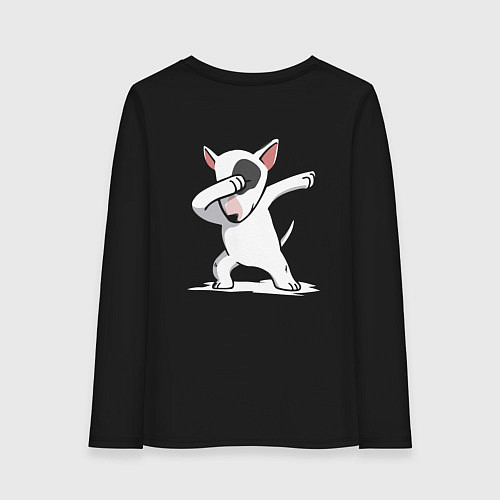 Женский лонгслив Dab / Черный – фото 2