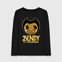 Лонгслив хлопковый женский Bendy And The Ink Machine, цвет: черный