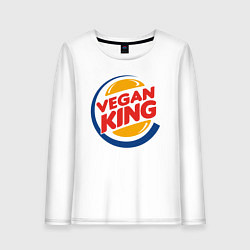 Женский лонгслив Vegan King