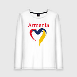 Женский лонгслив Armenia Heart