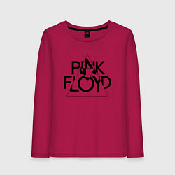 Женский лонгслив PINK FLOYD LOGO ПИНК ФЛОЙД