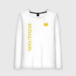 Женский лонгслив WU TANG CLAN LOGO YELLOW