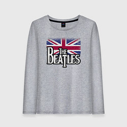 Женский лонгслив The Beatles Great Britain Битлз