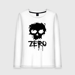 Женский лонгслив Zero skull