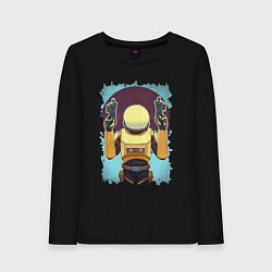 Женский лонгслив Опасный Коммандо