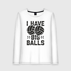 Женский лонгслив Big Balls