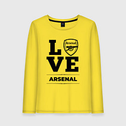 Женский лонгслив Arsenal Love Классика