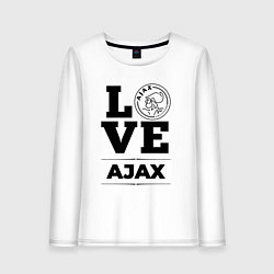 Женский лонгслив Ajax Love Классика