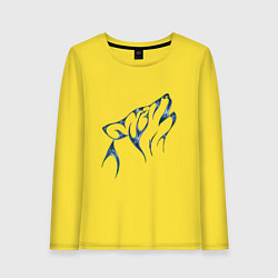 Женский лонгслив Песня волчьего духа