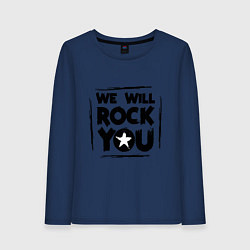 Женский лонгслив We rock you