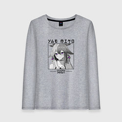 Женский лонгслив Яэ Мико жрица