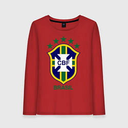 Женский лонгслив Brasil CBF