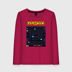 Женский лонгслив Pac-Man на ZX-Spectrum