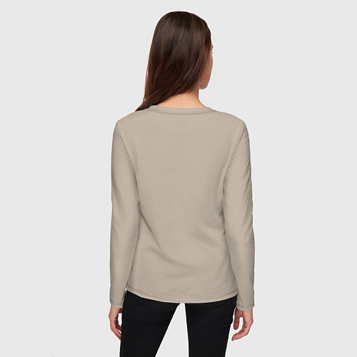 Женский лонгслив Freddy good and bad / Миндальный – фото 4