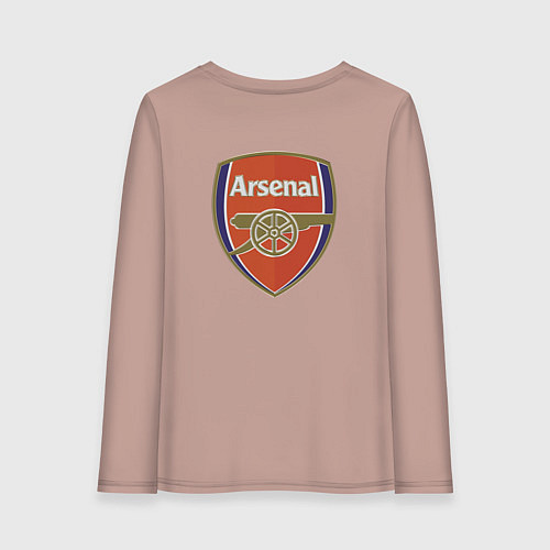 Женский лонгслив Arsenal - London - goalkeeper / Пыльно-розовый – фото 2