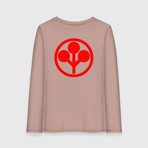 Женский лонгслив Arasaka uniform / Пыльно-розовый – фото 2