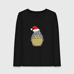 Женский лонгслив Totoro Santa