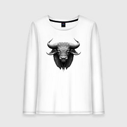 Женский лонгслив Бык