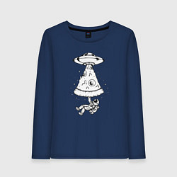 Женский лонгслив Pizza space