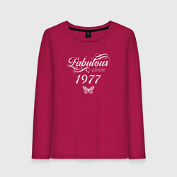 Женский лонгслив Fabulous since 1977