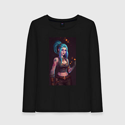 Женский лонгслив Arcane league of legends Jinx