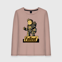 Женский лонгслив Vault boy in armor